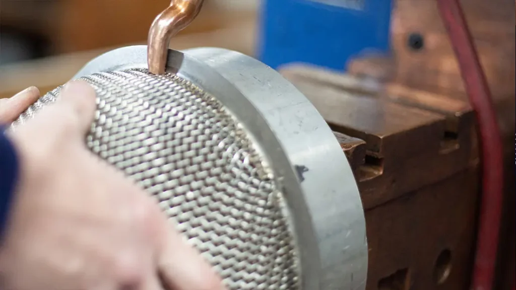 Process of designing custom wire mesh